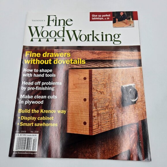 Tauton’s Fine Woodworking Magazine Lot February April June August October Decemb - Picture 2 of 14
